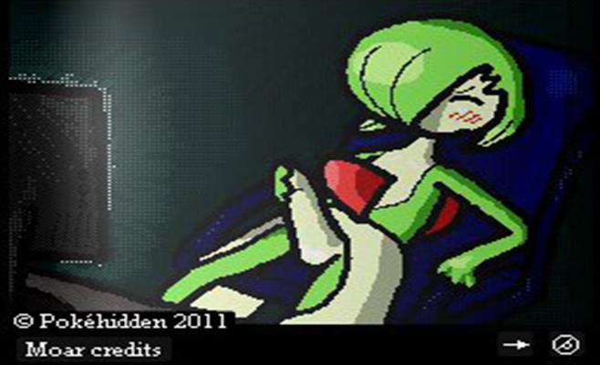 Pokemons gardevoir is alone fapping and cums