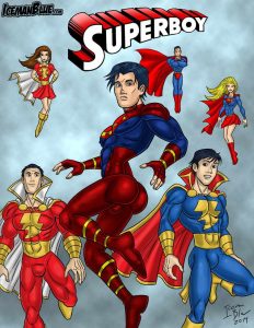 Superboy Yaoi doujinshi Manga