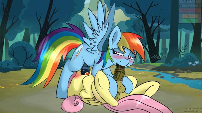 658px x 368px - Rainbowdash Fluttershy 69 by crade and htpot | YaoiSource