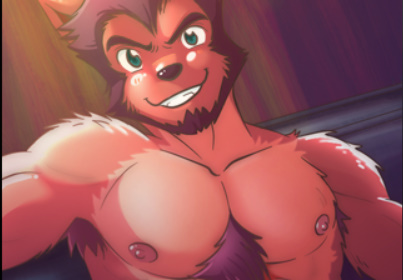 Choose where to blow your load on the naked furry dog boy